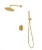 Lavita Podtynkowy zestaw prysznicowy z deszczownicą Orion Brushed Gold 5900378341598